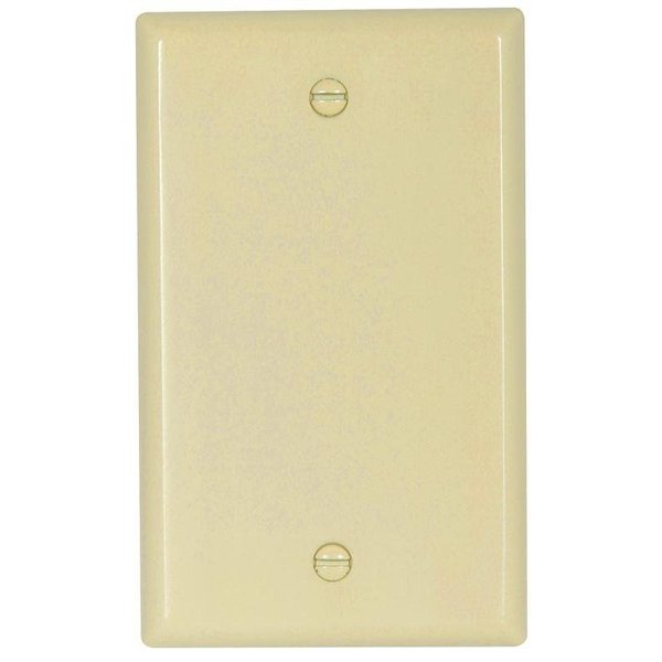 Eaton Wiring Devices 2129 Wallplate, 412 in L, 234 in W, 008 in Thick, 1 Gang, Thermoset, Light Almond 2129LA
